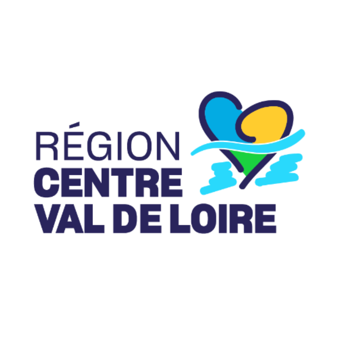 Logo de la région Centre-Val de Loire en 4 couleurs.